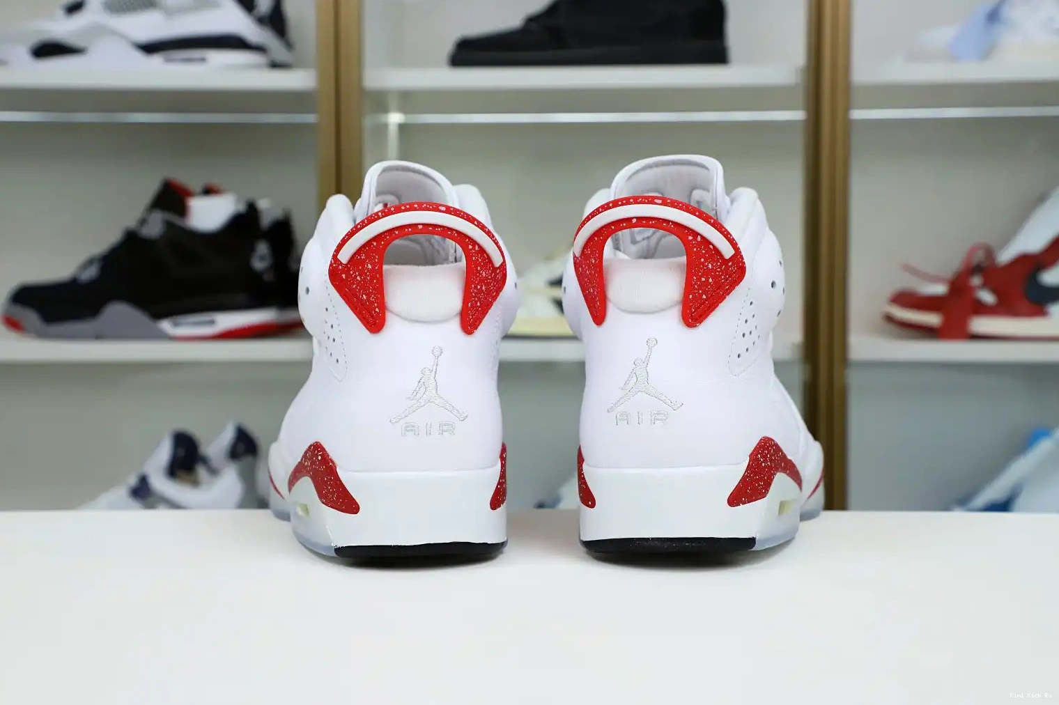 JORDAN 6 RED AIR Kimikick OREO 0525